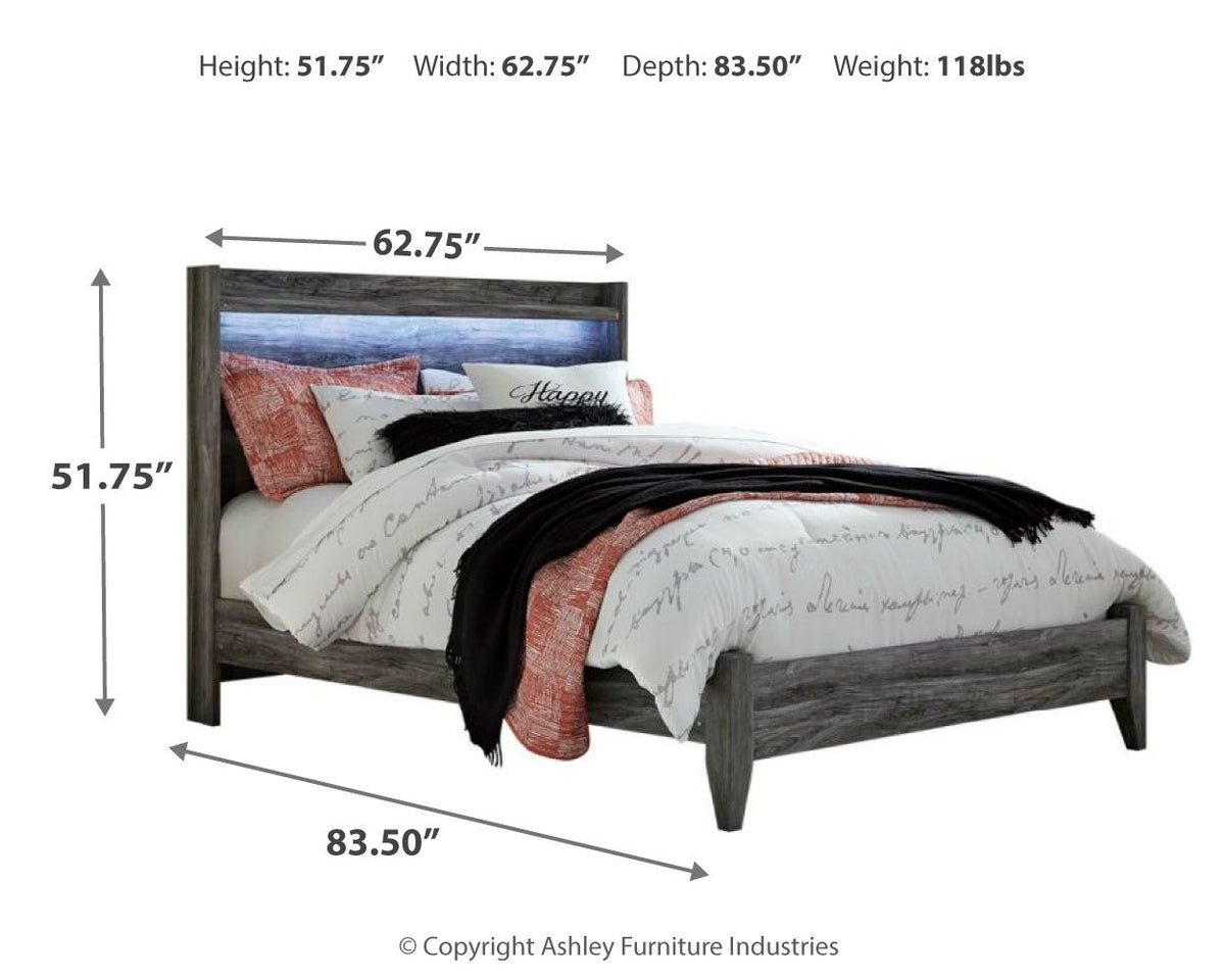 Baystorm - Panel Bedroom Set - Gray - Signature Design by Ashley® - 36