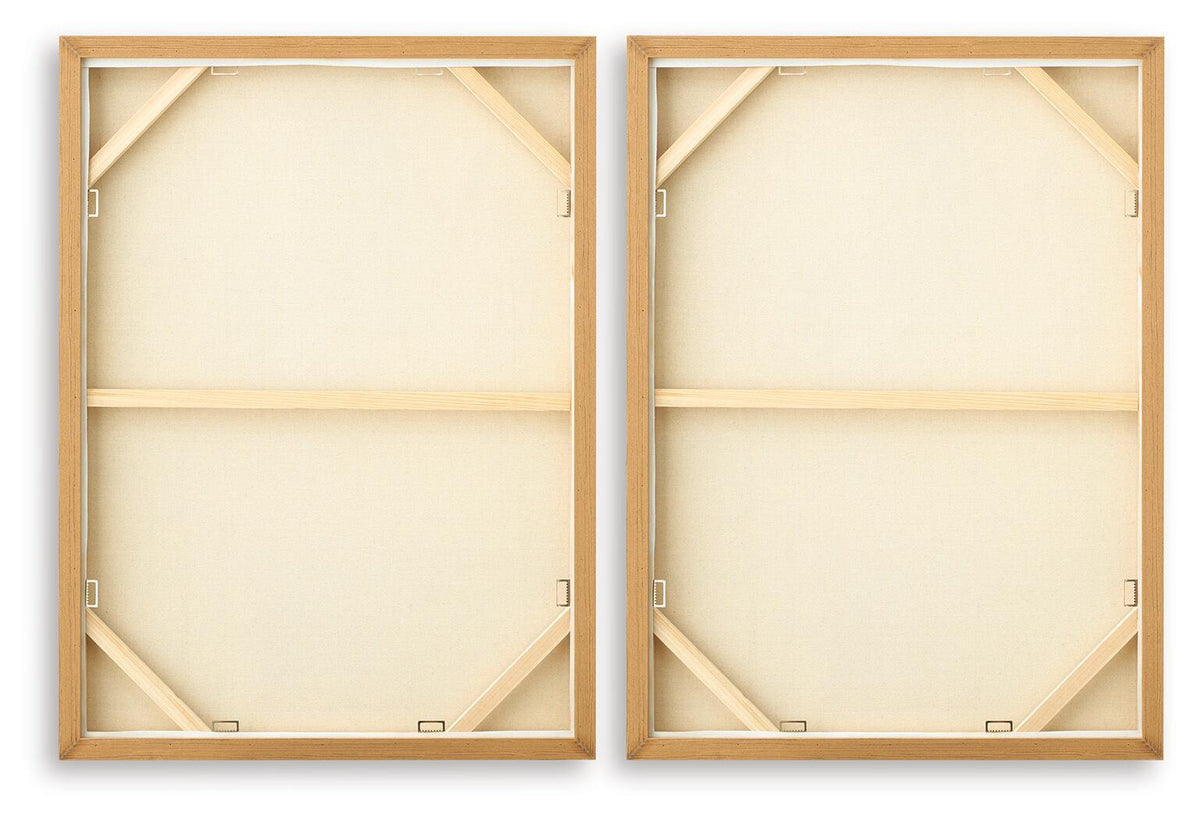 Brettwarth Wall Art Set (Set of 2) Green / Blue / Yellow, gallery image 6