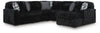 Midnight-Madness - 5 Piece Sectional