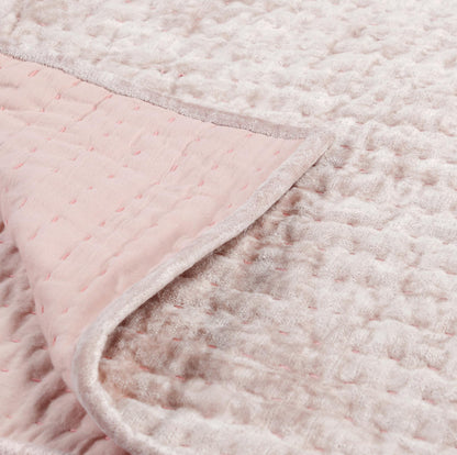 Bari - Velvet Sham - Bliss Pink