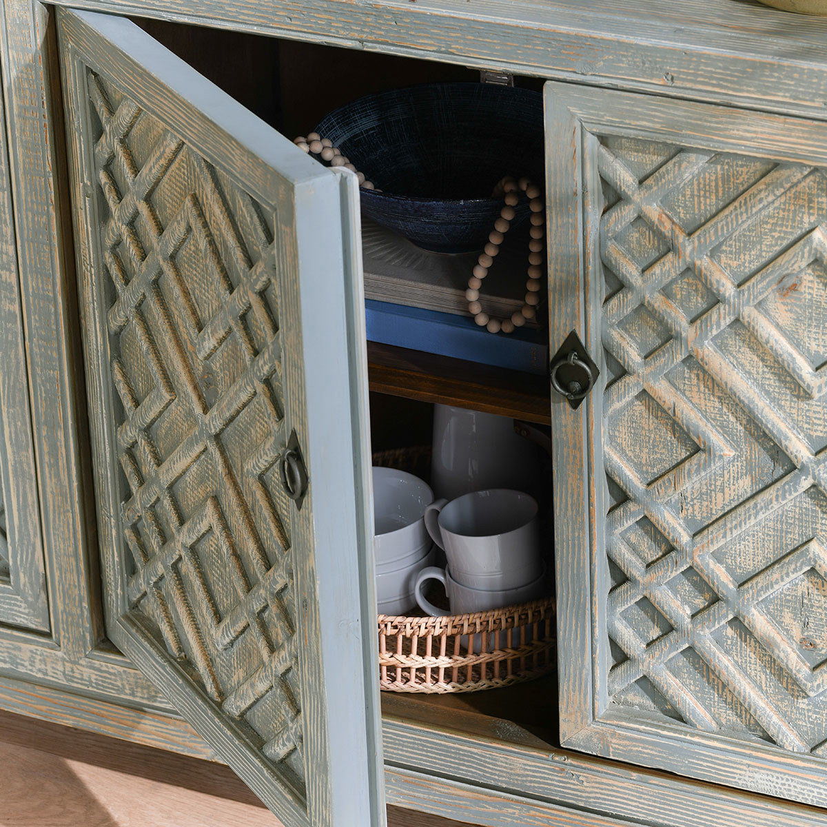 Antigua - 4 Door Sideboard, alternate view 7