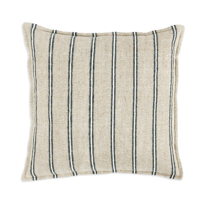Delgada - 26" x 26" Pillow - Natural / Blue