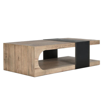 Danica - Coffee Table, alternate view 7 with wood construction