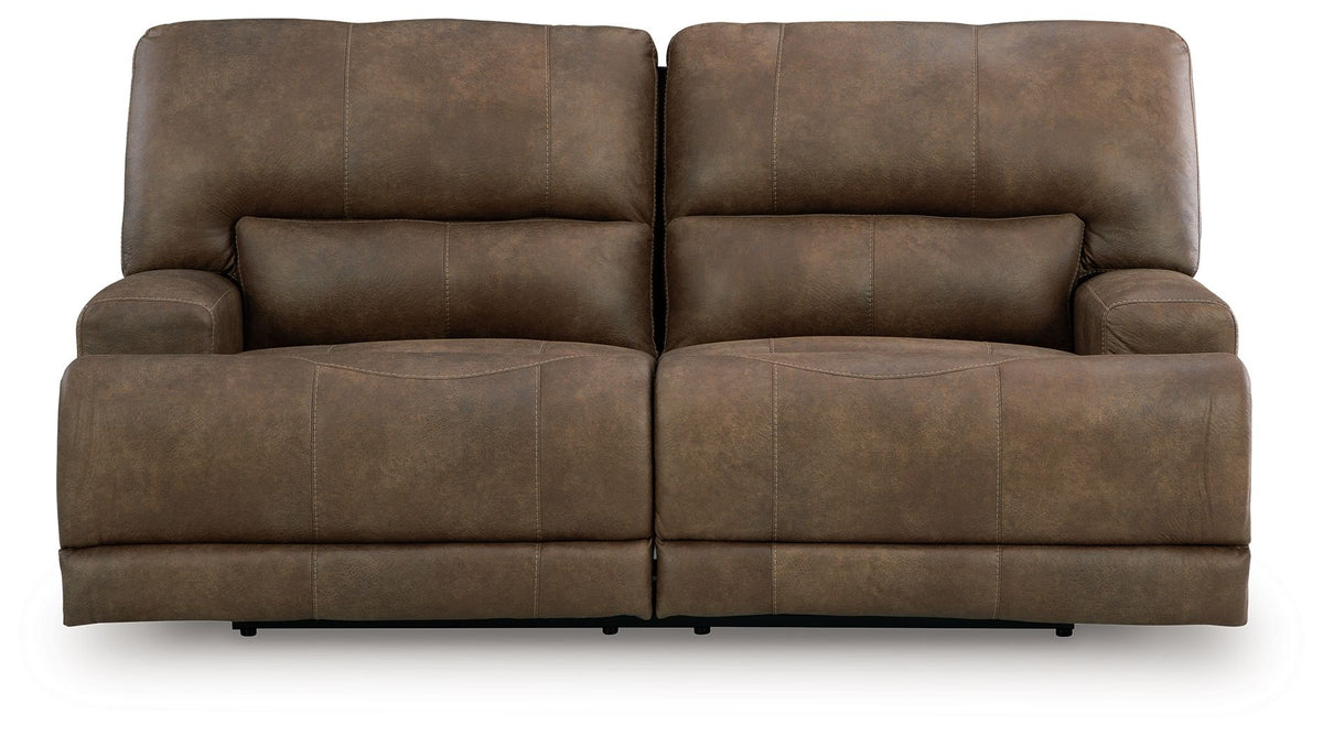 Beckley Place - 2 Pc. - Power Reclining Sofa And Loveseat - Earth - Signature Design by Ashley® - 6