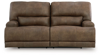 Beckley Place - 2 Pc. - Power Reclining Sofa And Loveseat - Earth - Signature Design by Ashley® - 6