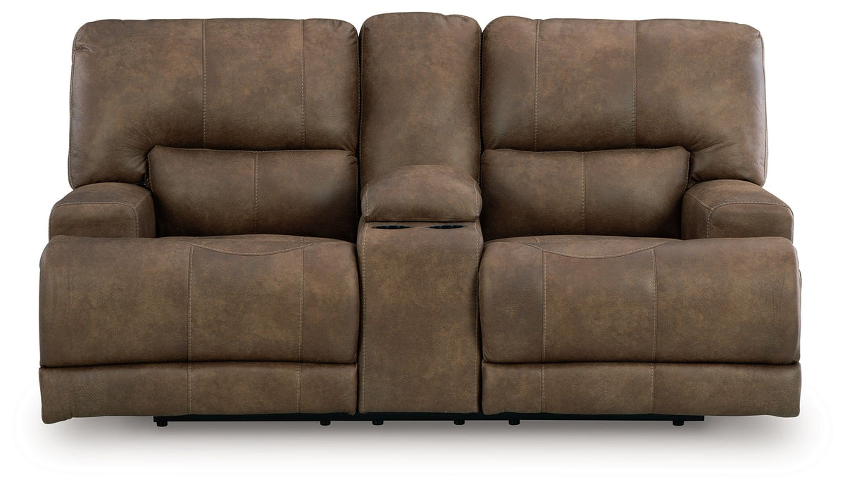 Beckley Place - 2 Pc. - Power Reclining Sofa And Loveseat - Earth - Signature Design by Ashley® - 5