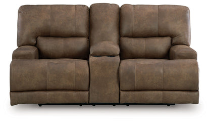 Beckley Place - 2 Pc. - Power Reclining Sofa And Loveseat - Earth - Signature Design by Ashley® - 5