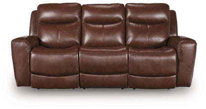 Bexhurst - 2 Pc. - Power Reclining Sofa And Loveseat - Mahogany - Signature Design by Ashley® - 5