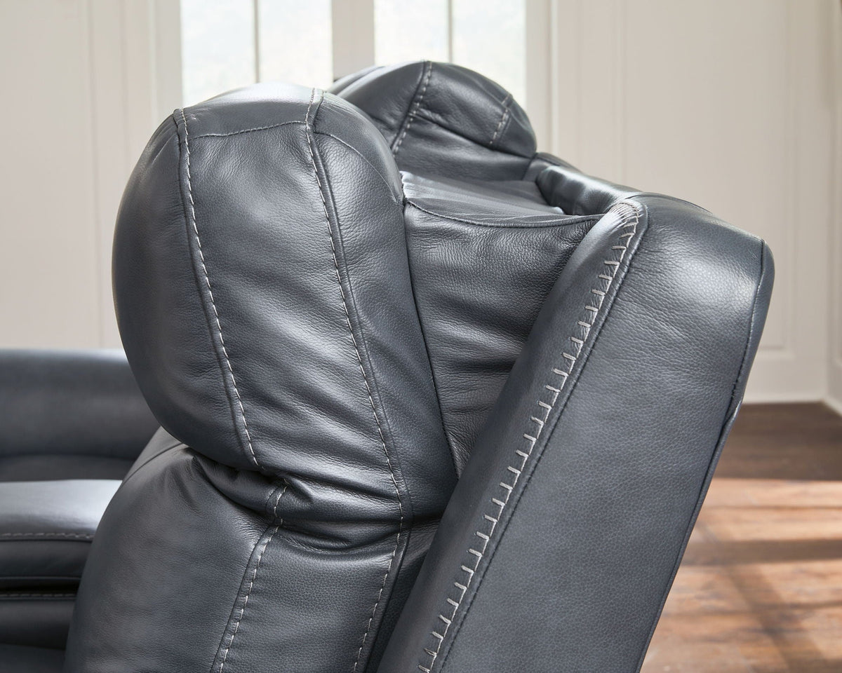 Bexhurst - Power Reclining Loveseat With Console / Adjustable Headrest - Signature Design by Ashley® - 15