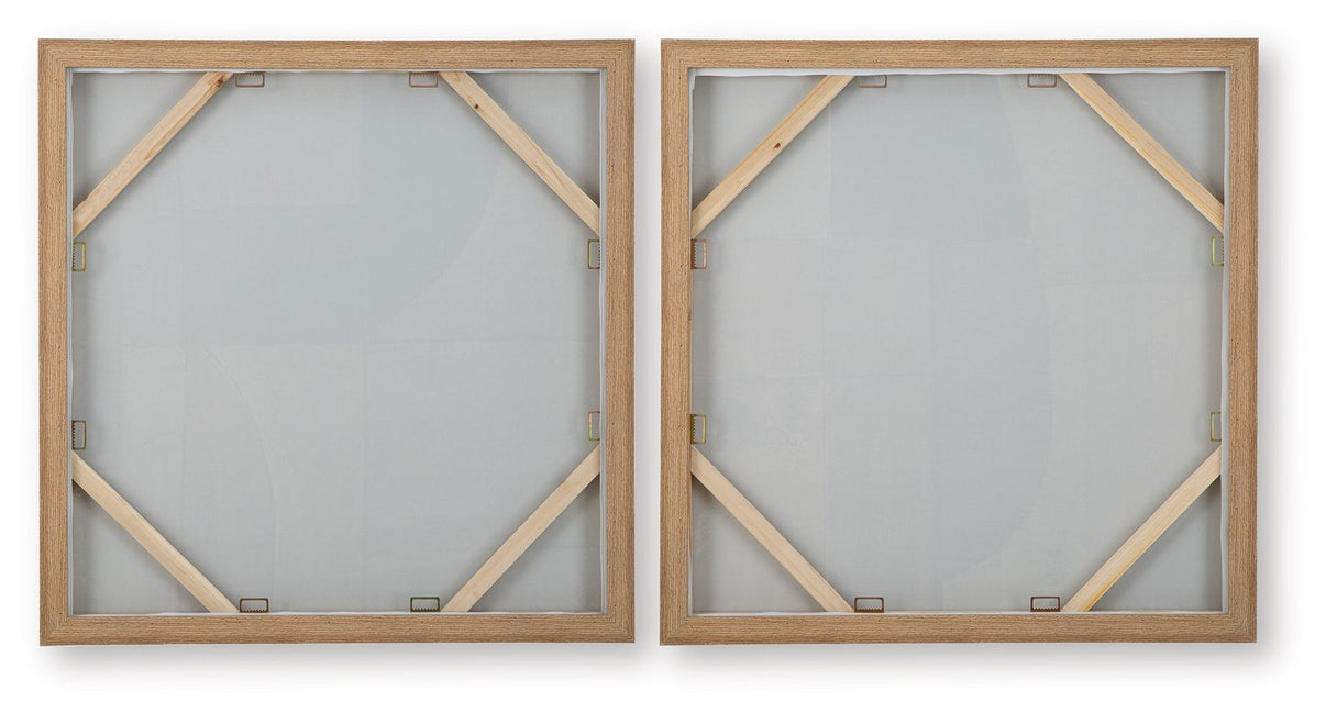 Bexlen - Wall Art Set (Set of 2) - Tan / Taupe / Black - Signature Design by Ashley® - 8