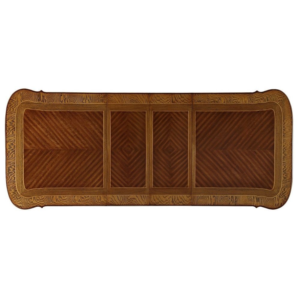 Picardy - Dining Table - Honey Oak, alternate view 4 with wood construction