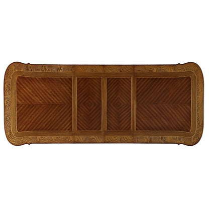 Picardy - Dining Table - Honey Oak, alternate view 4 with wood construction