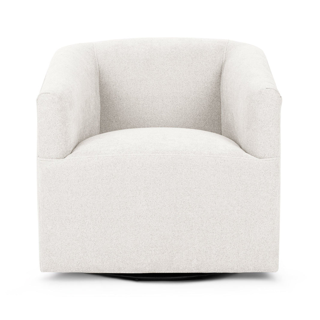 Vernon - Swivel Chair, alternate view 24 with top-grain leather