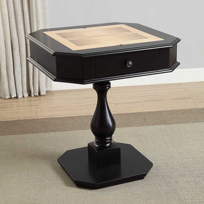 Bishop - Wood Game Table - Black - ACME - 1