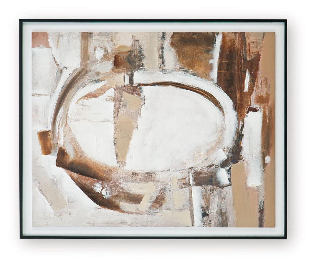 Bradlow - Wall Art - Brown / White / Black - Signature Design by Ashley® - 2