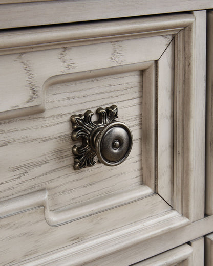 Bruchandi - Five Drawer Chest - Antique White - Signature Design by Ashley® - 4