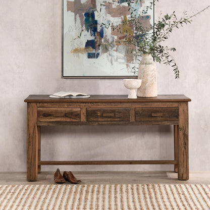Ezra - Reclaimed Wood Console Table, alternate view 13