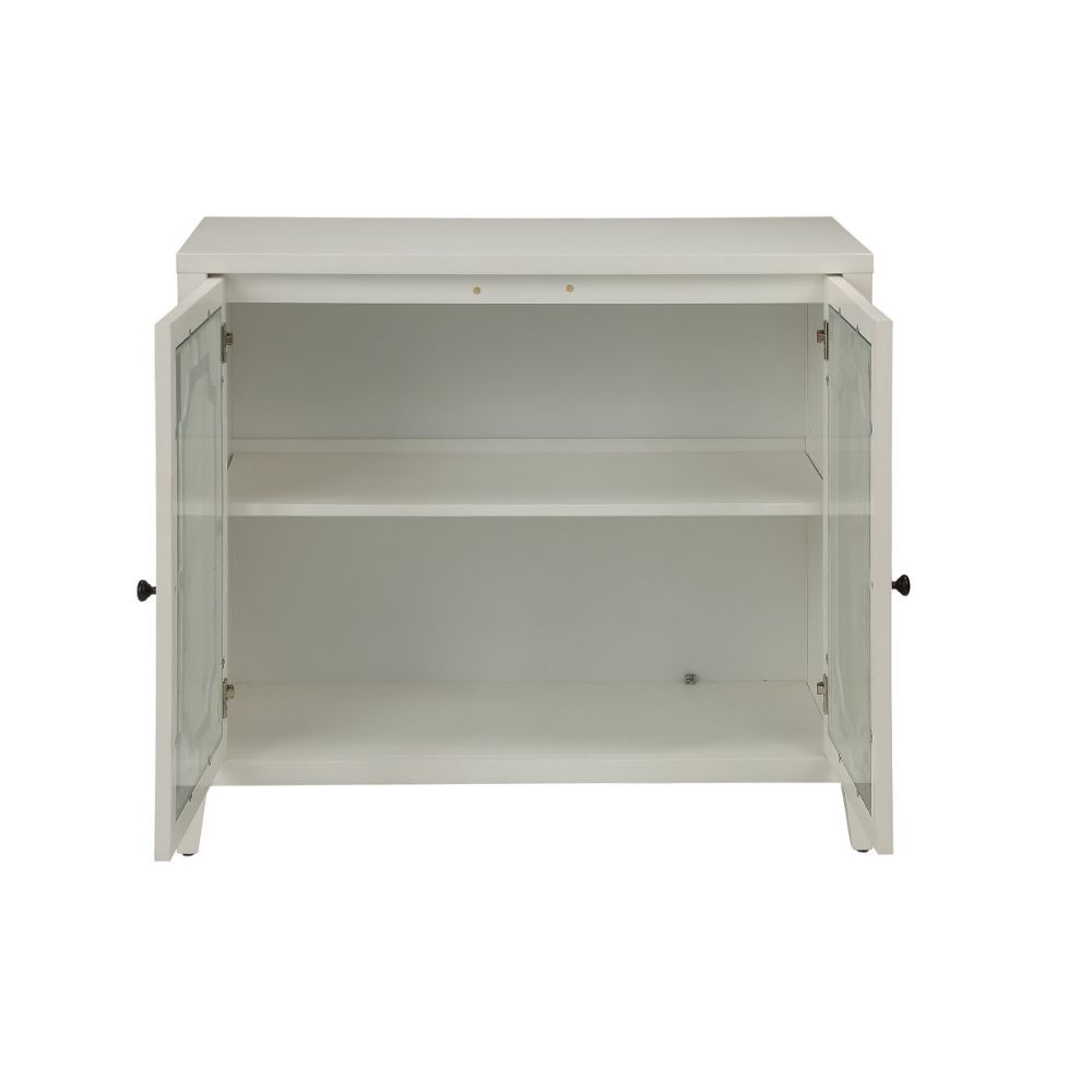 Ceara - Console Cabinet - White, alternate view 6 with wood construction