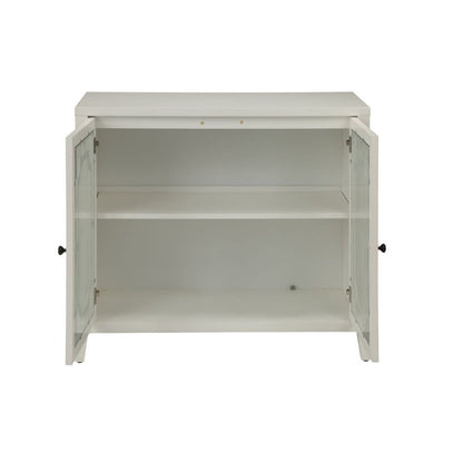 Ceara - Console Cabinet - White, alternate view 6 with wood construction