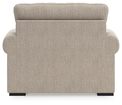 Sararose - Chair and a Half - Heather, alternate view 6 with chenille upholstery