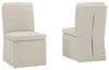 Krystanza - Side Chair Set, product view with polyester fabric