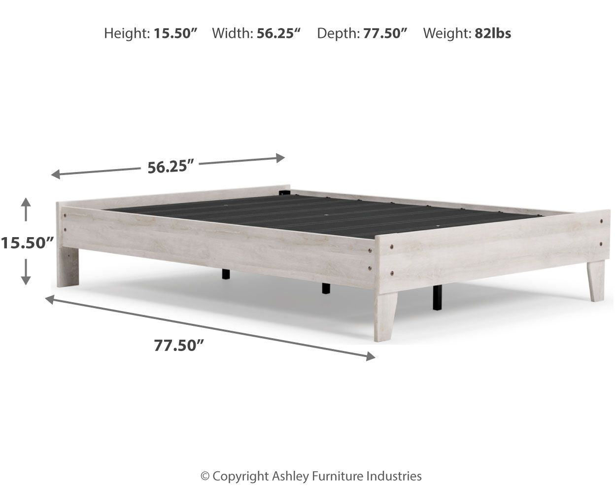 Shawburn - Platform Bed, alternate view 6