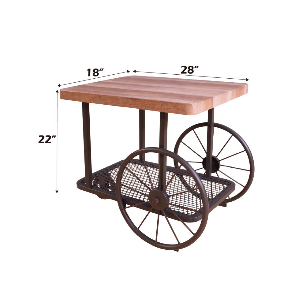 Francie - Living Room Table, alternate view 22 with metal