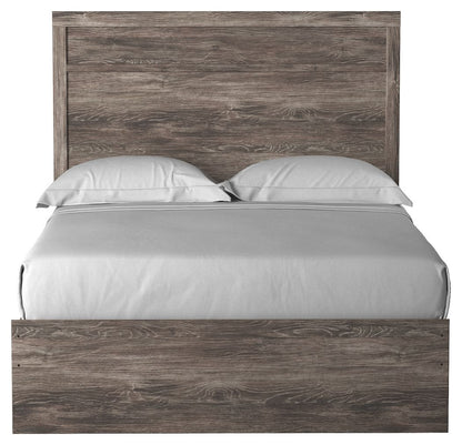 Ralinksi - Panel Bed, alternate view 21 with linen fabric