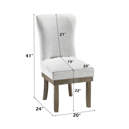 Landon - Side Chair (Set of 2), alternate view 13 with linen fabric