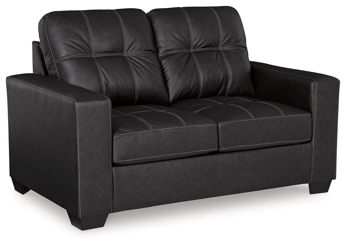 Barlin Mills - Living Room Set, alternate view 16 with faux leather