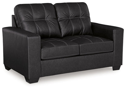 Barlin Mills - Living Room Set, alternate view 16 with faux leather