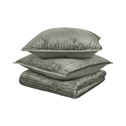 Bari - Velvet Sham - Sage
