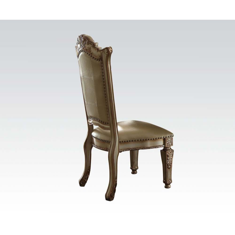 Vendome - Side Chair (Set of 2), alternate view 2 with leather upholstery