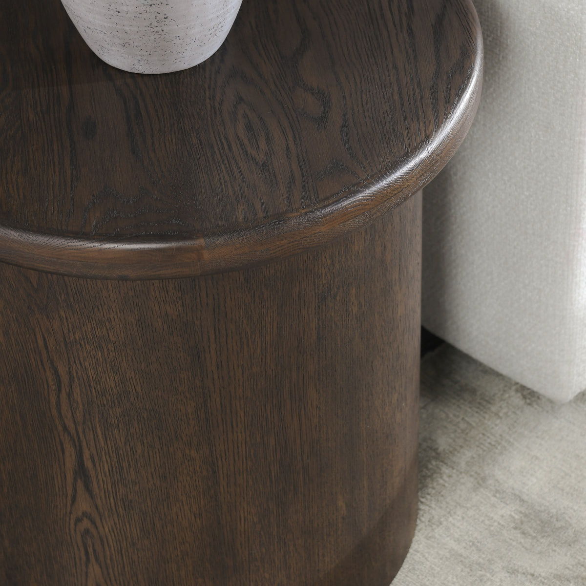 Runa - Oak Veneer 22" End Table, alternate view 4