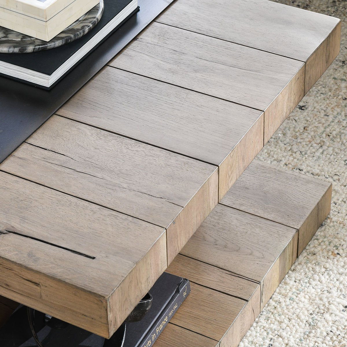 Danica - Coffee Table, alternate view 8 with wood construction