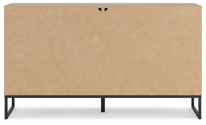 Deanlow - Six Drawer Dresser - Honey, alternate view 9 with engineered wood
