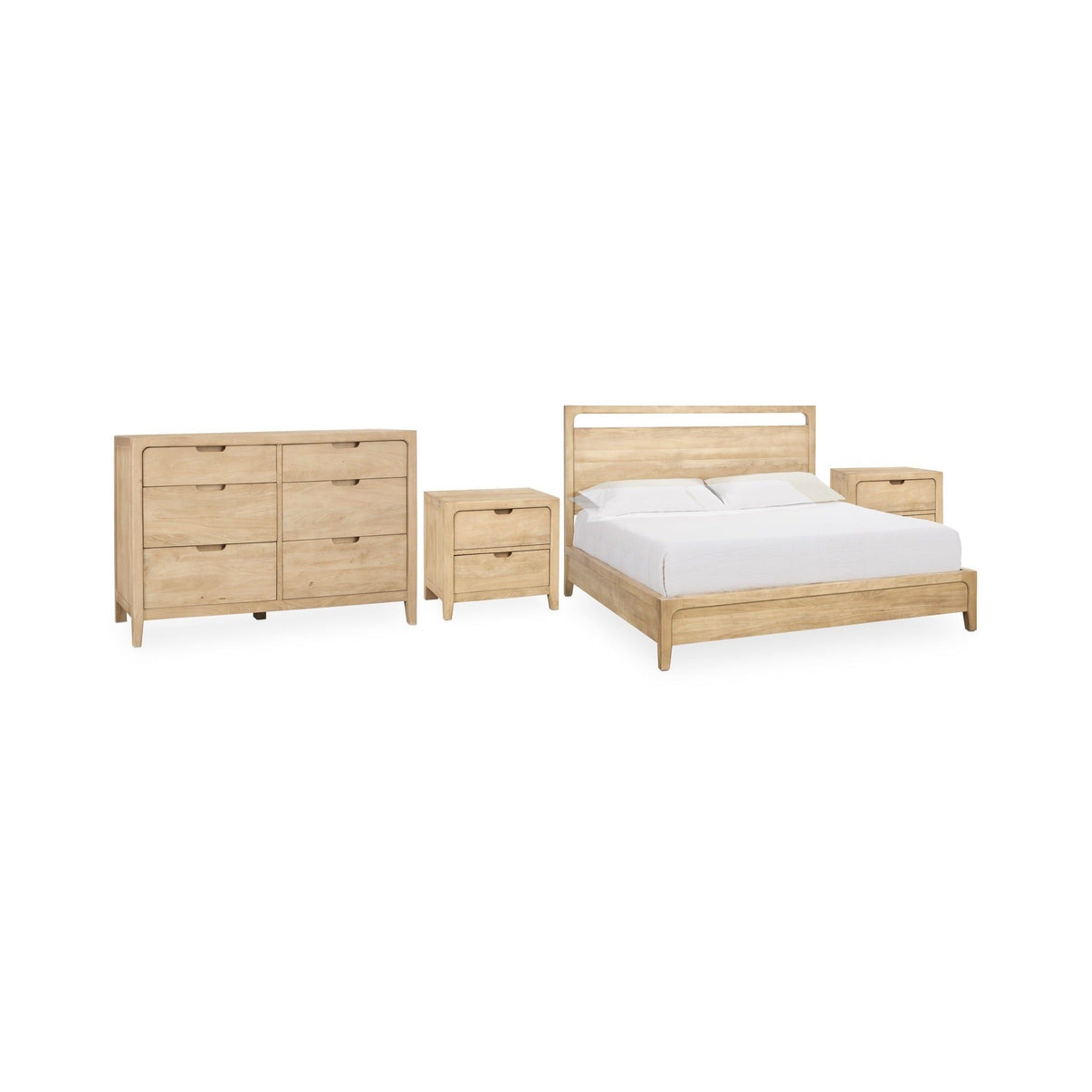 Laguna - Solid Wood Bed, alternate view 7