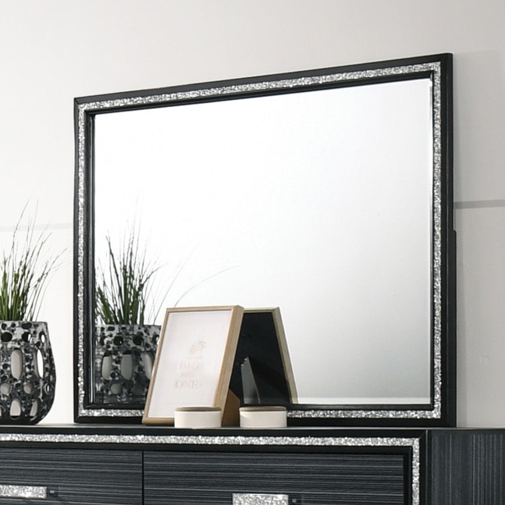 Haiden - Mirror, alternate view 9 with wood construction