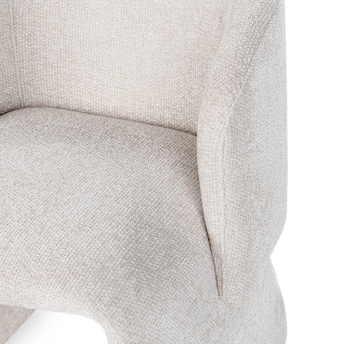 Halstead - Upholstered Dining Chair, alternate view 14 with leather upholstery