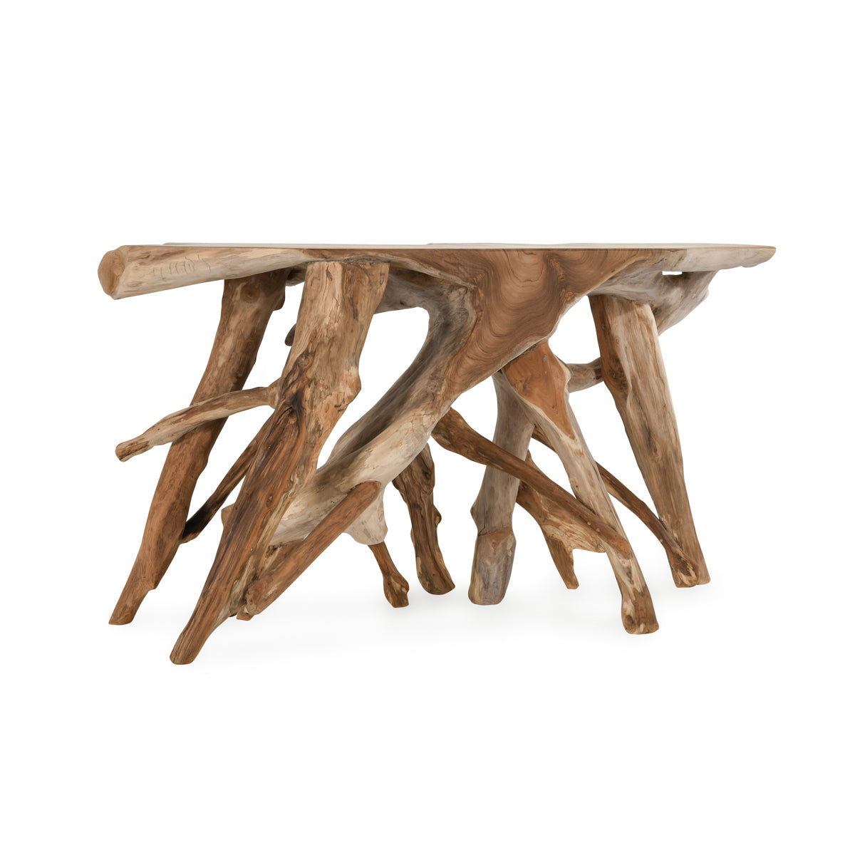 Cypress - Root Console Table, alternate view 26 with wood construction