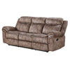 Zubaida - Sofa w/USB Dock & Console(Motion), product view with velvet upholstery