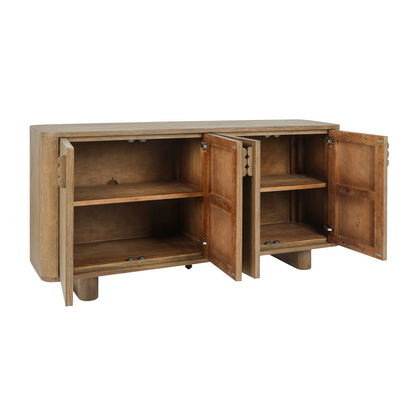 Tacoma - 4 Door Sideboard - Tawny Brown