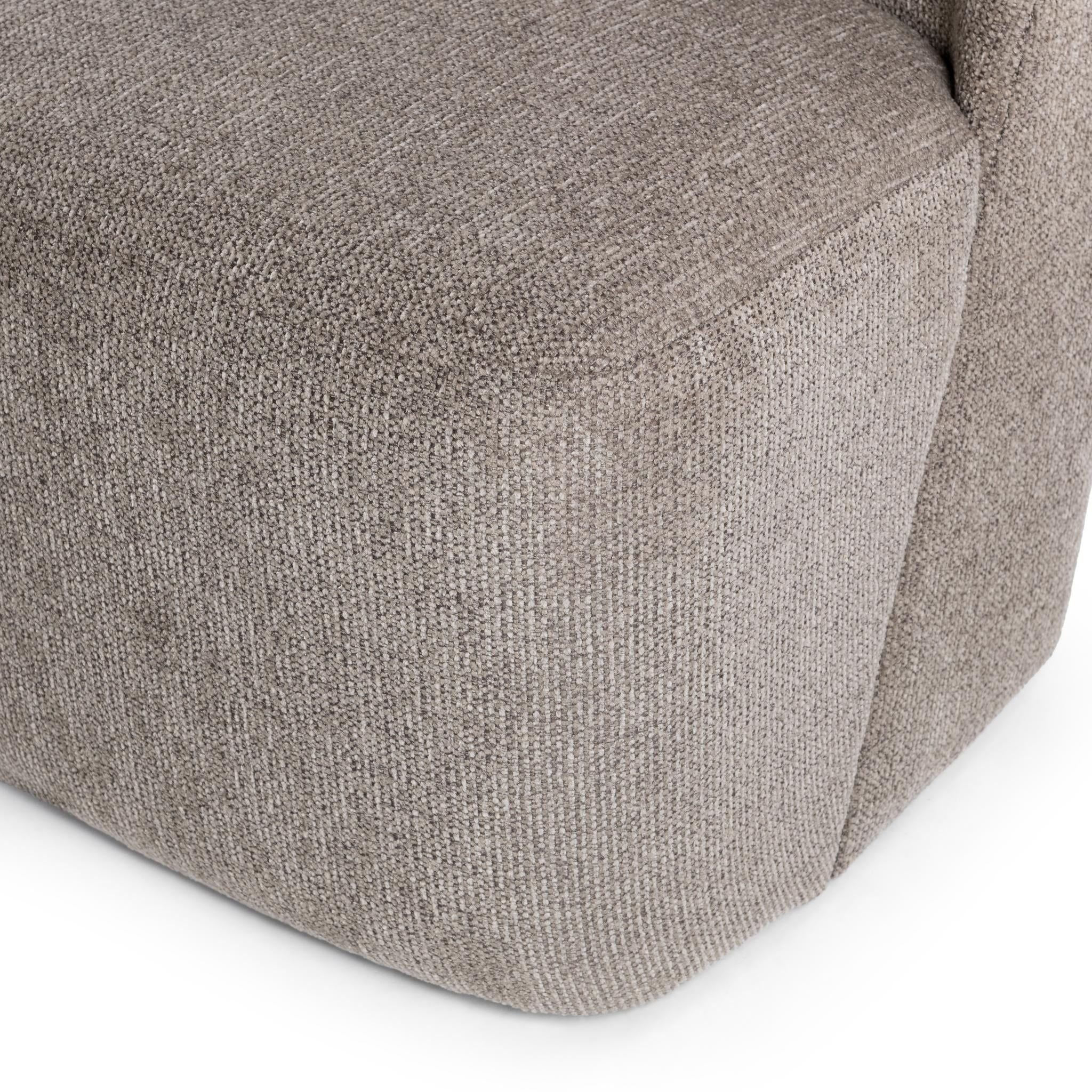 Senna - Dining Chair - Smoke Taupe, alternate view 7 with polyester fabric