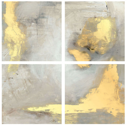 Bygone - 48" x 48" Painting By Buddy Whitlock (Set of 4) - Gray, product view