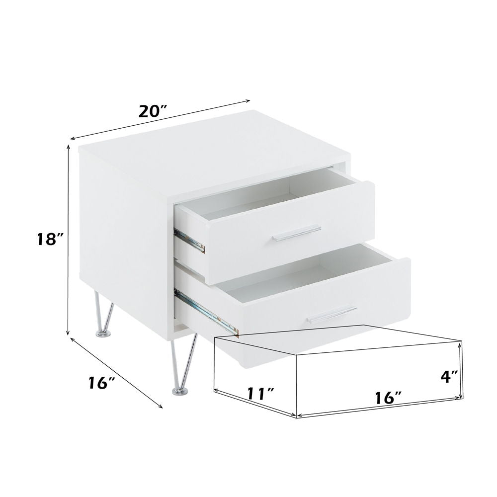 Deoss - Accent Table, alternate view 13 with metal