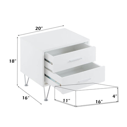 Deoss - Accent Table, alternate view 13 with metal