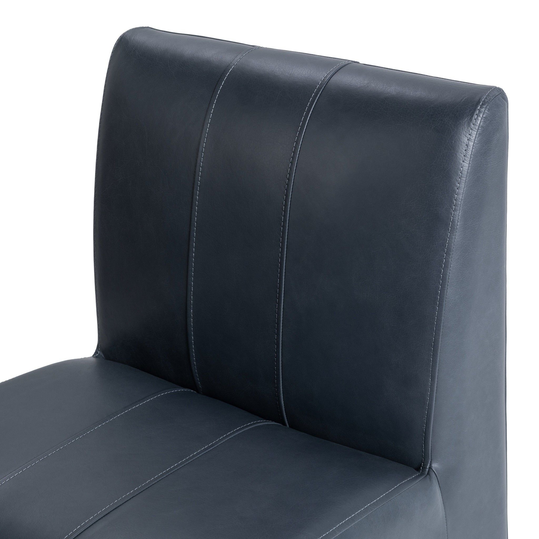 Carsen - Dining Chair, alternate view 15 with top-grain leather