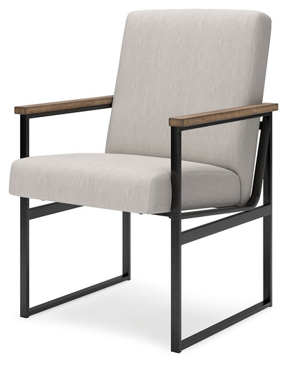 Montia - Home Office Desk, Desk Chair, Bookcase - Light Brown