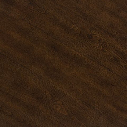 Frallyn - Round End Table - Dark Brown, alternate view 6 with marble