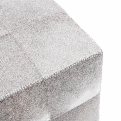 Landyn - Square Ottoman - Sparrow Gray